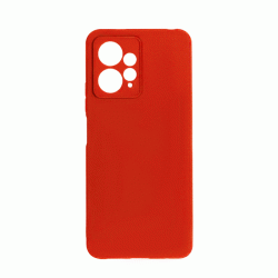 Θήκη Πλάτης Σιλικόνης Soft Back Cover για Xiaomi Redmi Note 12 4G Χρώμα : Κόκκινο