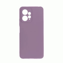 Θήκη Πλάτης Σιλικόνης Soft Back Cover για Xiaomi Redmi Note 12 4G Χρώμα : Μωβ