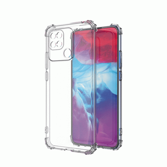 Θήκη Πλάτης Anti Shock 1.5mm για Xiaomi Redmi 10C - Χρώμα : Διάφανο