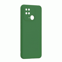 Θήκη Πλάτης Σιλικόνης Soft Back Cover για Xiaomi Redmi 10C Χρώμα : Πράσινο