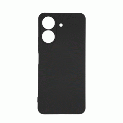 Θήκη Πλάτης Σιλικόνης TPU Back Cover για Xiaomi Redmi 13C / Poco C65 - Χρώμα : Μαυρο