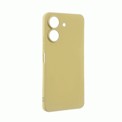 Θήκη Πλάτης Σιλικόνης TPU Back Cover για Xiaomi Redmi 13C / Poco C65 - Χρώμα : Μπεζ