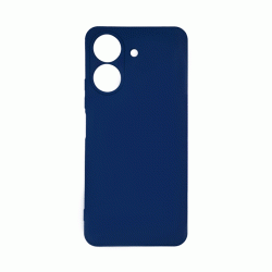 Θήκη Πλάτης Σιλικόνης TPU Back Cover για Xiaomi Redmi 13C - Χρώμα : Σκούρο Μπλε