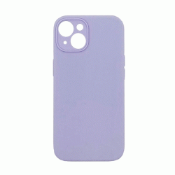 Θήκη Πλάτης Σιλικόνης Soft Back Cover για IPhone 14 - Χρώμα : Μωβ