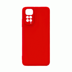 Θήκη Πλάτης Σιλικόνης Soft Back Cover για Xiaomi Redmi NOTE 11 PRO 5G Χρώμα : Κόκκινο
