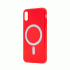 Magsafe Back Cover / Μαγνητική Θήκη HQ Για Iphone XR - Χρώμα : Κόκκινο