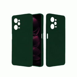 Θήκη Πλάτης Σιλικόνης Soft Back Cover για Xiaomi Redmi NOTE 12 PRO Χρώμα : Σκούρο Πράσινο