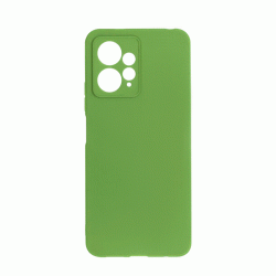 Θήκη Πλάτης Σιλικόνης Soft Back Cover για Xiaomi Redmi Note 12 4G Χρώμα : Πράσινο