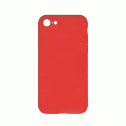 Θήκη Πλάτης Σιλικόνης Soft Back Cover για Iphone 7G / 8G - Χρώμα : Κόκκινο