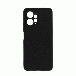 Θήκη Πλάτης Σιλικόνης Soft Back Cover για Xiaomi Redmi Note 12 4G Χρώμα : Μαυρο