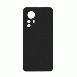 Θήκη Πλάτης Σιλικόνης Soft Back Cover για Xiaomi 12 5G Χρώμα : Μαυρο