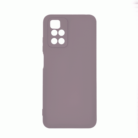 Θήκη Πλάτης Σιλικόνης Soft Back Cover για Xiaomi Redmi 10 2022 Χρώμα : Μωβ