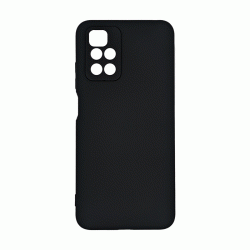 Θήκη Πλάτης Σιλικόνης Soft Back Cover για Xiaomi Redmi 10 2022 Χρώμα : Μαυρο