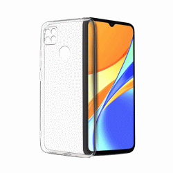 Θήκη Πλάτης Anti Shock 1.5mm για Xiaomi Redmi 9C - Χρώμα : Διάφανο