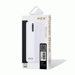 PZX V07 Power Bank Με 2 Θύρες USB-A 10000Mah - Χρώμα: Λευκό