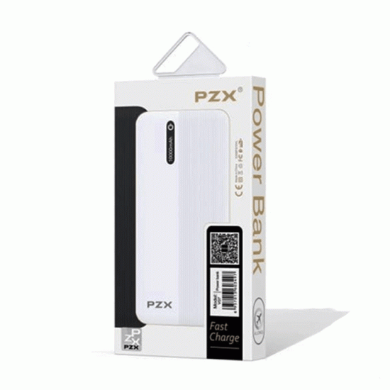 PZX V07 Power Bank Με 2 Θύρες USB-A 10000Mah - Χρώμα: Λευκό