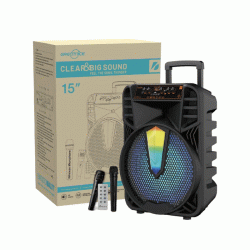 Wireless Speaker GTS-1505 Bluetooth RGB / Ασύρματο Ηχείο Χρώμα : Μαυρο