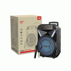 Wireless Speaker KTS-1501 Bluetooth RGB / Ασύρματο Ηχείο Χρώμα : Μαυρο