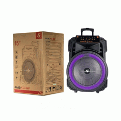 Wireless Speaker KTS-1666 Bluetooth RGB / Ασύρματο Ηχείο Χρώμα : Μαυρο