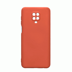 Θήκη Πλάτης Σιλικόνης Soft Back Cover για Xiaomi Redmi NOTE 9 PRO/ NOTE 9S Χρώμα : Κόκκινο