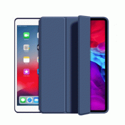 Θήκη Slim PD Smart Tri-Fold Cover HQ Με Pen Case για TAB S6 Lite 2022 10.4 - Χρώμα: Σκούρο Μπλε