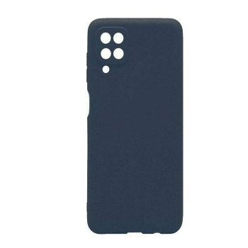 Soft Back Cover For Samsung A12/ M12 - Color : Dark Blue