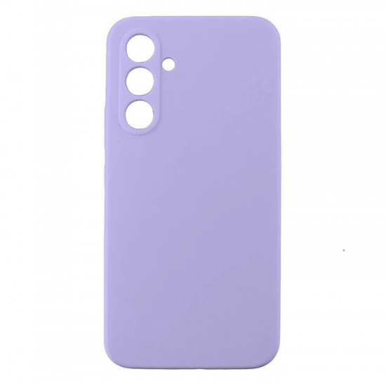 Θήκη Πλάτης Σιλικόνης Soft Back Cover για Samsung A14 4G / 5G - Χρώμα : Μωβ
