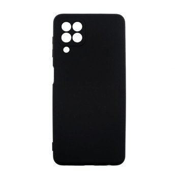 Soft Back Cover For Samsung A22 4G - Color : Black