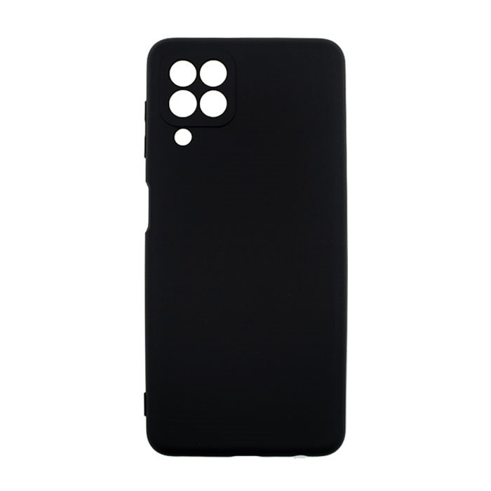 Soft Back Cover For Samsung A22 4G - Color : Black