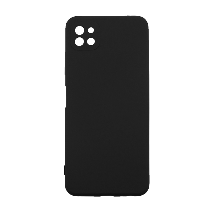 Soft Back Cover For Samsung A22 5G - Color : Black