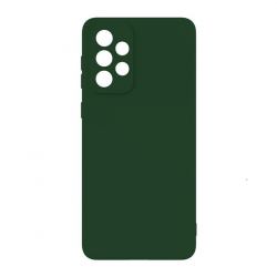 Θήκη Πλάτης Σιλικόνης Soft Back Cover για Samsung A33 5G - Χρώμα : Σκούρο Πράσινο
