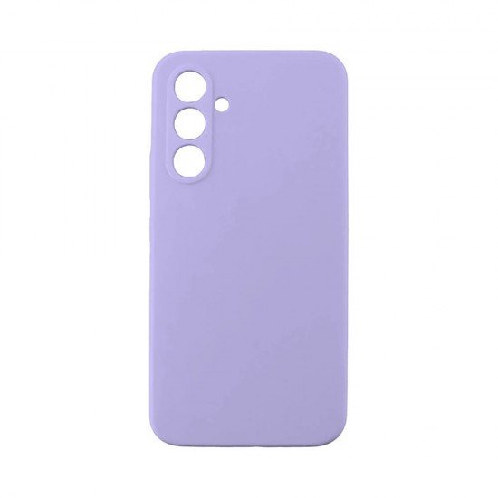 Θήκη Πλάτης Σιλικόνης Soft Back Cover για Samsung A34 - Χρώμα : Μωβ 