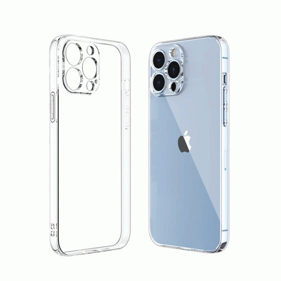 Θήκη Πλάτης Anti Shock 1.5mm για Iphone 13 Pro - Χρώμα : Διάφανο