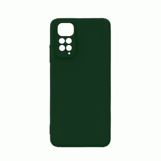 Θήκη Πλάτης Σιλικόνης Soft Back Cover για Xiaomi Redmi NOTE 11 PRO 5G Χρώμα : Σκούρο Πράσινο