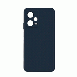 Θήκη Πλάτης Σιλικόνης Soft Back Cover για Xiaomi Poco X5 Χρώμα : Σκούρο Μπλε