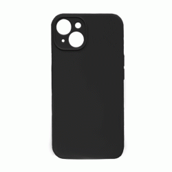Θήκη Πλάτης Σιλικόνης Soft Back Cover για IPhone 15 Plus - Χρώμα : Μαυρο