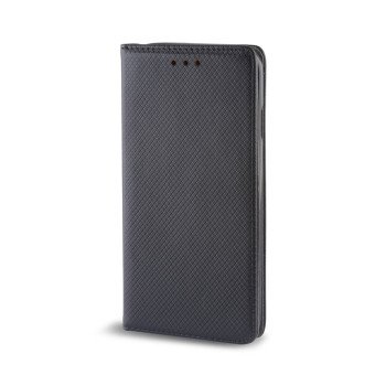 Smart Magnetic Book Case for Xiaomi Redmi 10 / Redmi 10 2022 / Redmi Note 11 4G - Color : Black
