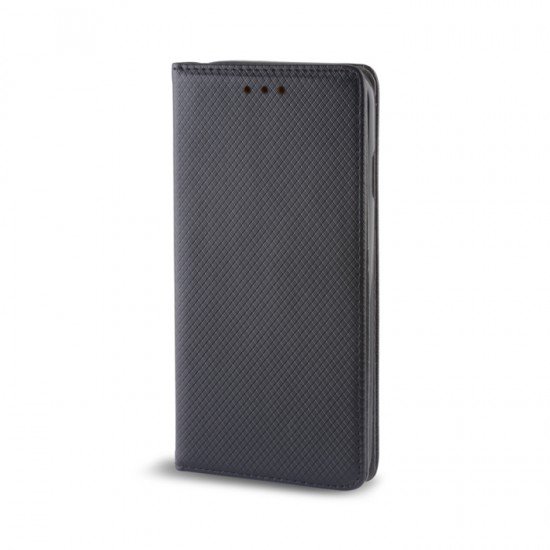 Smart Magnetic Book Case / Θήκη Βιβλίο Για Xiaomi Redmi 10 / Redmi 10 2022 / Redmi Note 11 4G - Χρώμα : Μαυρο