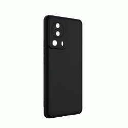 Θήκη Πλάτης Σιλικόνης Soft Back Cover για Xiaomi 13 Lite NFC 5G Χρώμα : Μαυρο