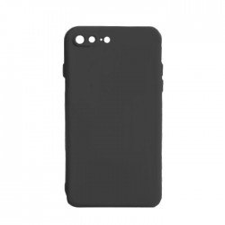 Θήκη Πλάτης Σιλικόνης Soft Back Cover για 7 Plus / 8 Plus - Χρώμα : Μαυρο