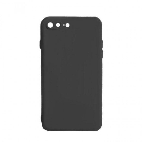 Θήκη Πλάτης Σιλικόνης Soft Back Cover για 7 Plus / 8 Plus - Χρώμα : Μαυρο