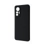 Soft Back Cover For Xiaomi 12 Lite 5G Color : Black