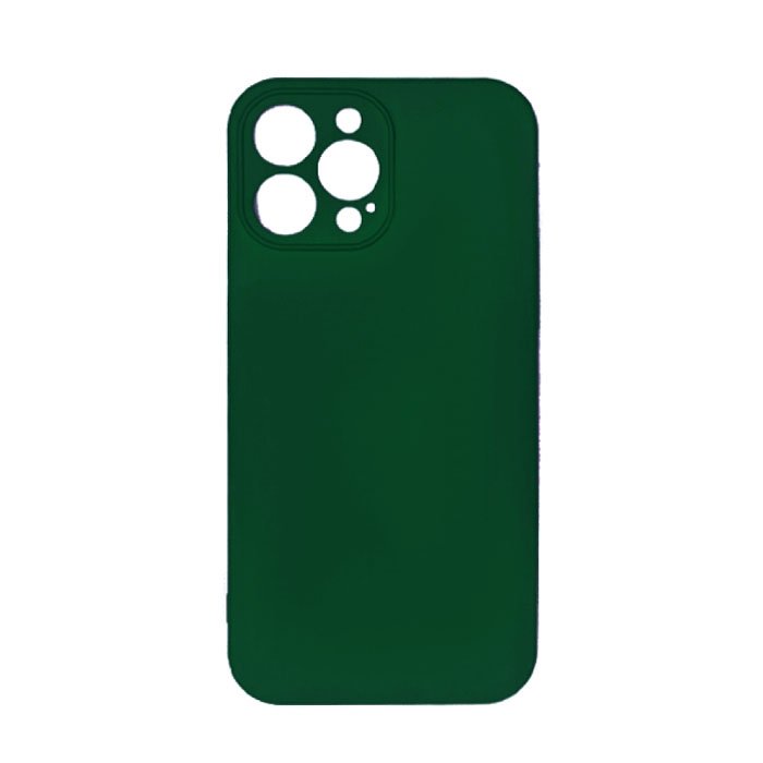 Soft Back Cover For IPhone 13 Pro Max - Color : Dark Green