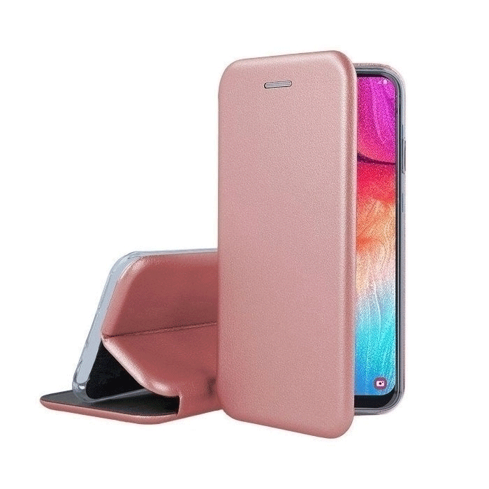 Smart Magnet Elegance Book For Iphone 11 (6.1) - Color : Rose Gold