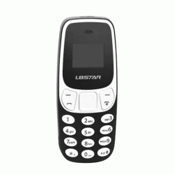 L8STAR BM10 Mini Phone με Ελληνικό Μενού - Χρώμα : Μάυρο 