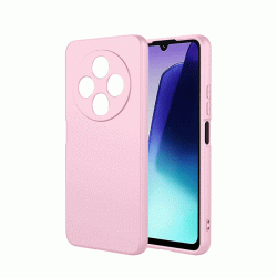 Θήκη Πλάτης Σιλικόνης TPU Back Cover για Xiaomi Redmi 14C - Χρώμα : Ροζ