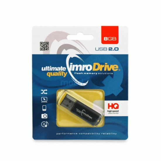 Imro pendrive 8GB USB 2.0 Black