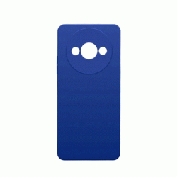 Back Silicone case for Xiaomi Redmi A3 4G - Color : Dark Blue