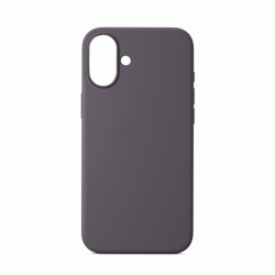 Θήκη Πλάτης Σιλικόνης Soft Back Cover για IPhone 16 - Χρώμα : Σκούρο Γκρι