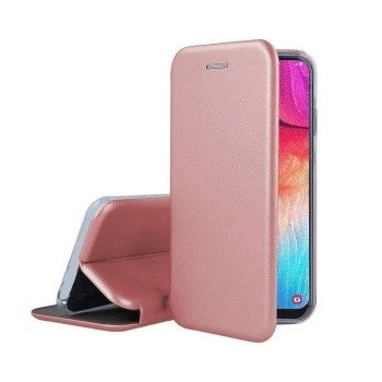 Smart Magnet Elegance Book For Samsung A13 4G - Color : Rose Gold